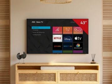 Smart TV AOC com 43 polegadas e Roku TV pelo menor preço; veja oferta
