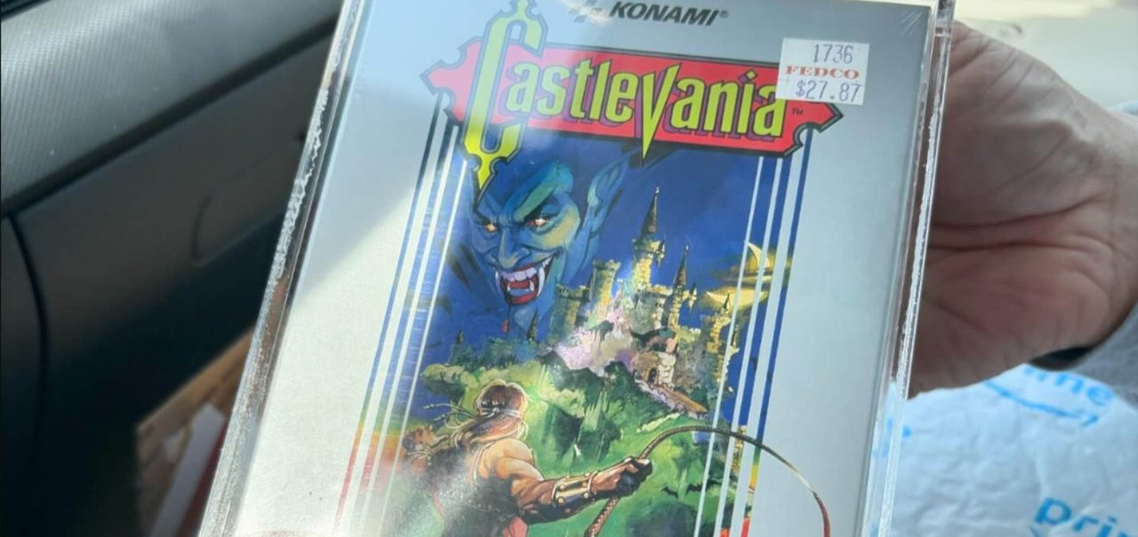 Cópia lacrada de Castlevania para NES é vendida por R$ 458 mil; entenda motivo