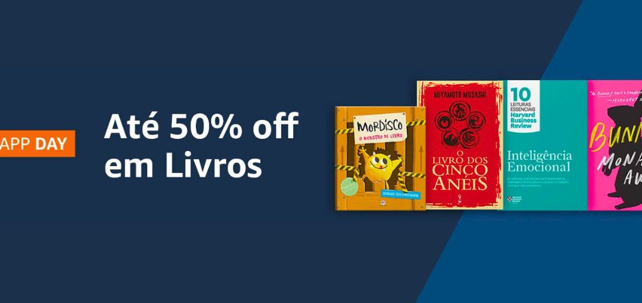 Livros em promoção no App Day da Amazon: obras de Stephen King, Agatha Christie, Junji Ito e mais com até 65% off