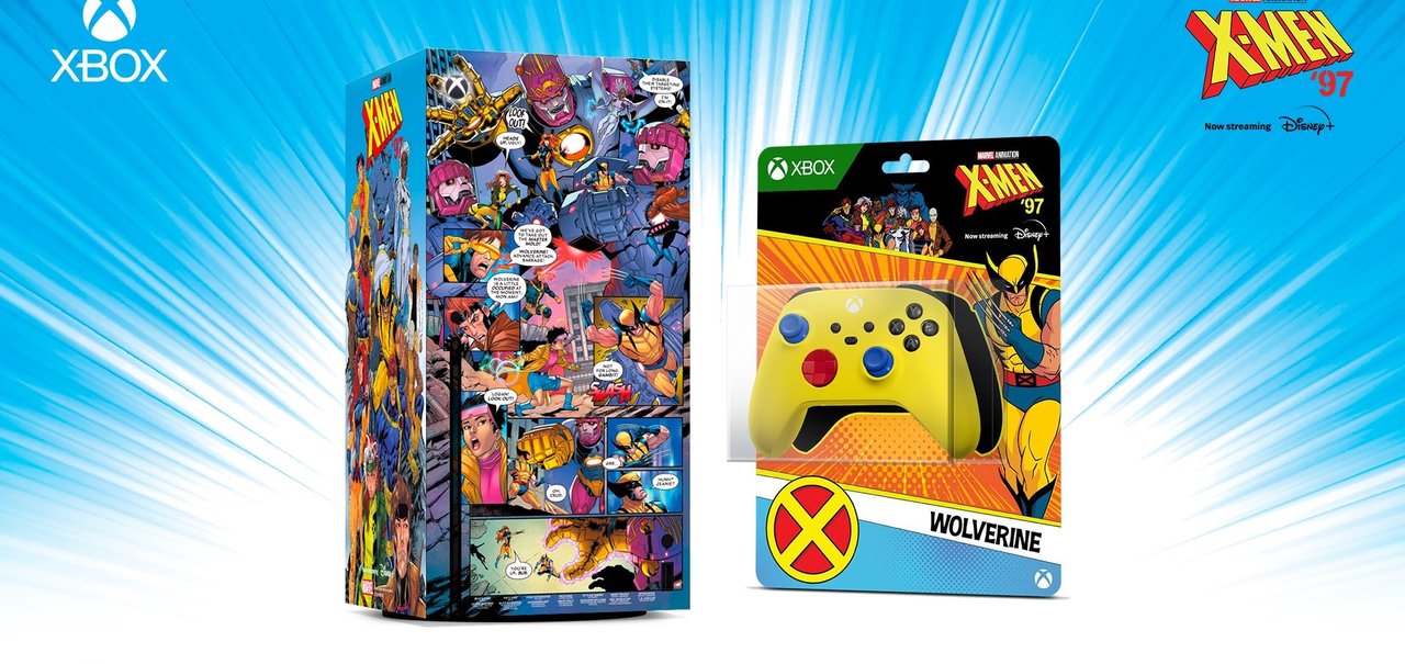 Xbox Series X ganha controles e versão especial de X-Men 97! Veja