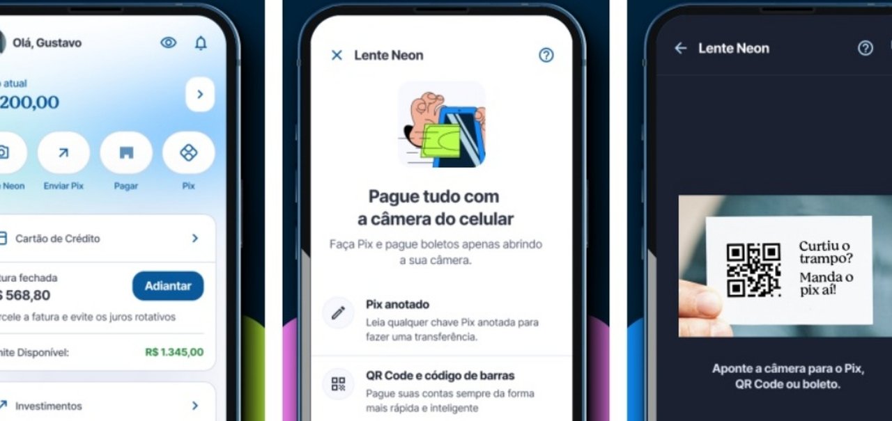 Neon lança novo app com leitura de chaves Pix manuscritas e mais; veja as melhorias