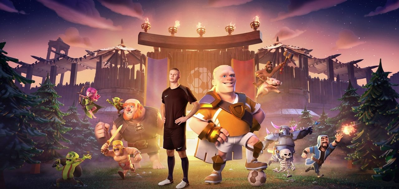 Clash of Clans: Erling Haaland vira personagem jogável no game