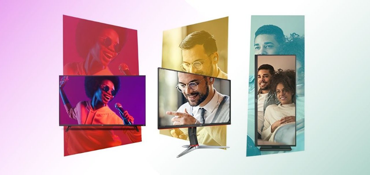 Monitor AOC e outros produtos da marca com até 54% off no Festival de Dia das Mães da Amazon