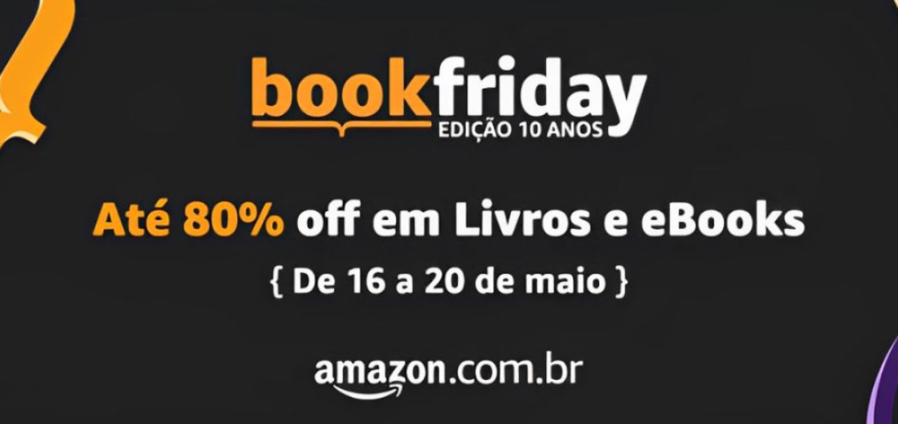 Último dia de book Friday: livros e eBooks com até 80% de desconto e oferta no eReader Kindle; veja