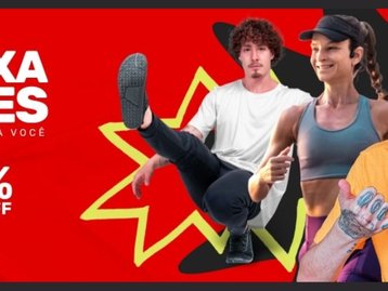 Semana dos Embaixadores na Centauro: até 70% de desconto em produtos Adidas, New Balance, Nike e mais