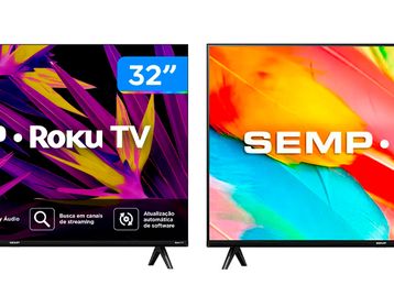 Semp anuncia novos televisores R6610 com sistema Roku TV e até 43 polegadas