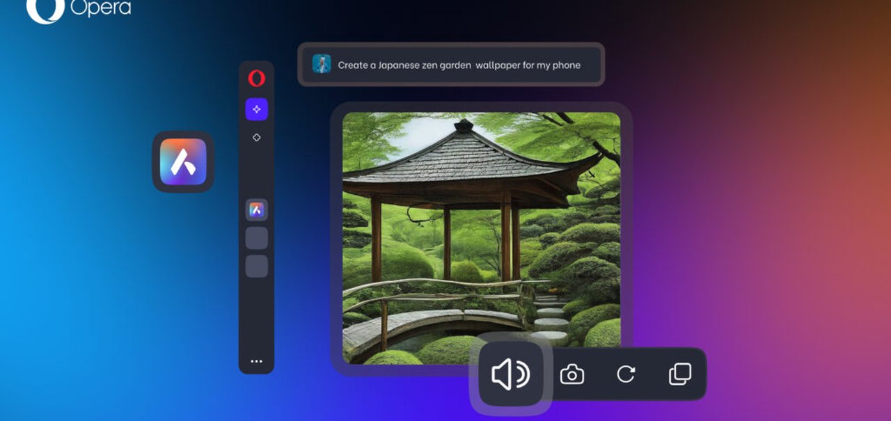 Aria, assistente do Opera, recebe reforço da IA do Google Gemini