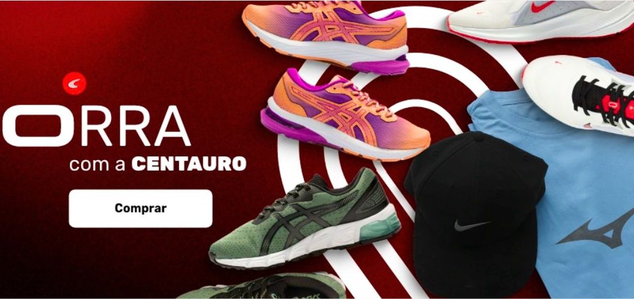 Corra com a Centauro: tênis, bonés, camisetas, relógios e mais para corrida com até 65% off