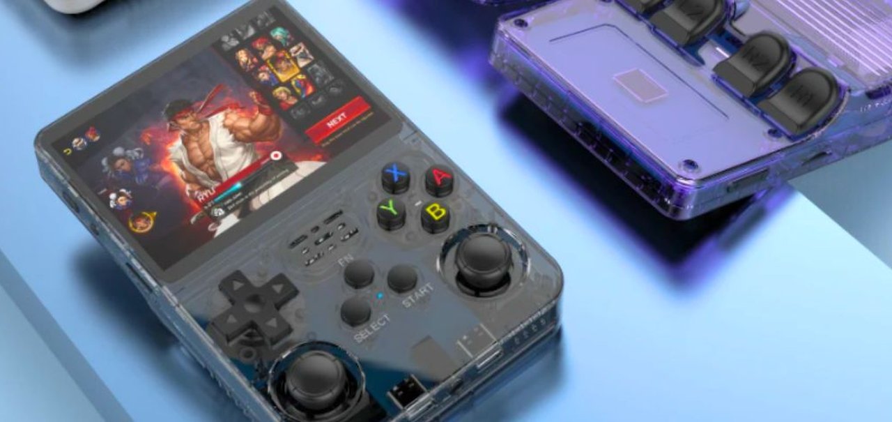 Portátil de emulação R36s, controles 8BitDo e periféricos Gamer com até 75% off no AliExpress