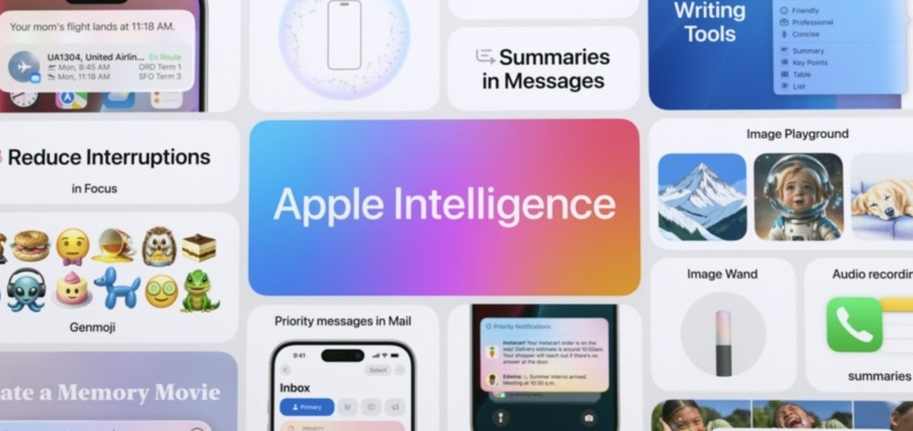 Apple Intelligence é nova plataforma de IA para iPhone, iPad e Mac: confira os recursos