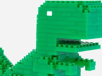 Google agora vende Chrome Dino montado em peças tipo LEGO; veja o preço