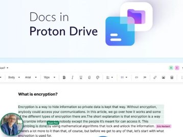 Proton lança editor de textos online grátis para concorrer com Google Docs