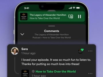 Spotify lança comentários em podcasts e novo app para criadores