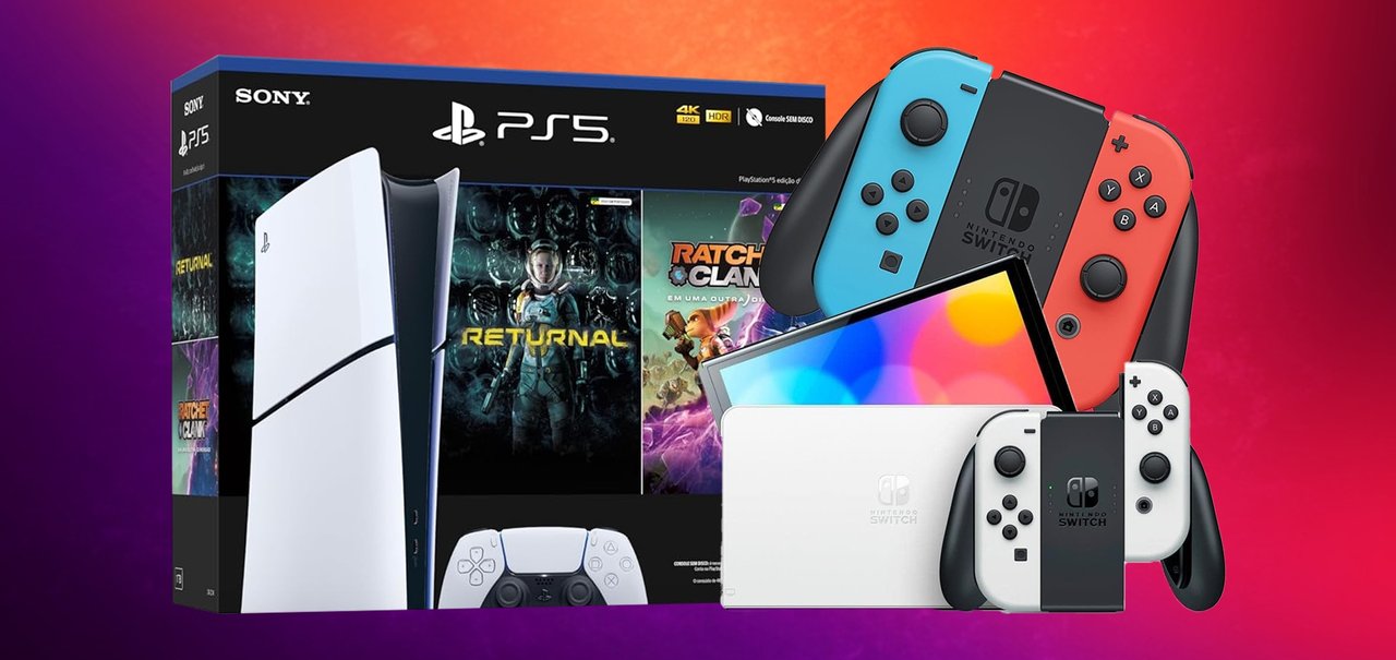 PS5 e Nintendo Switch entram em promoção no Prime Day! Veja as ofertas!