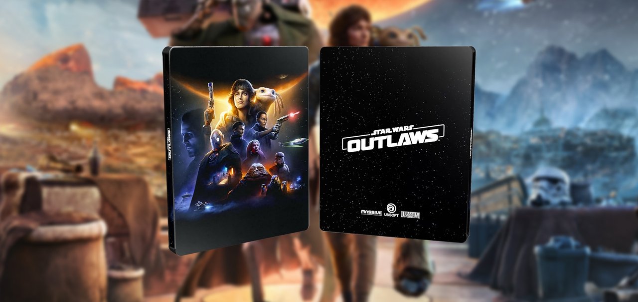 Pré-Venda de Star Wars Outlaws tem Steelbook com 10% off para membros do Amazon Prime; confira