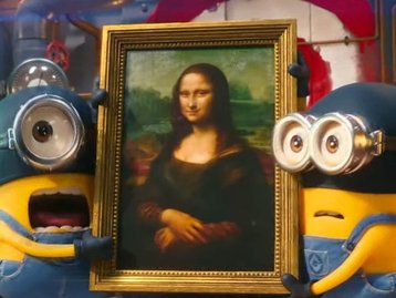 Minions roubam a Mona Lisa na abertura das Olimpíadas de 2024! Assista