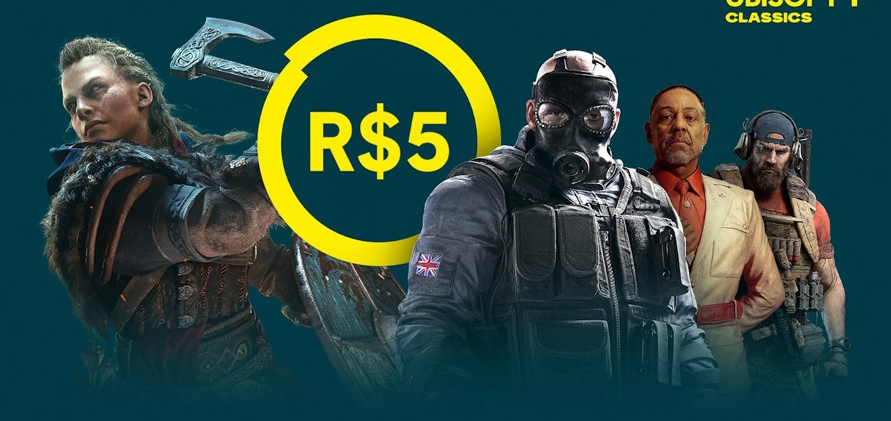 Promoção traz Ubisoft+ por apenas R$ 5 por tempo limitado! Veja a oferta