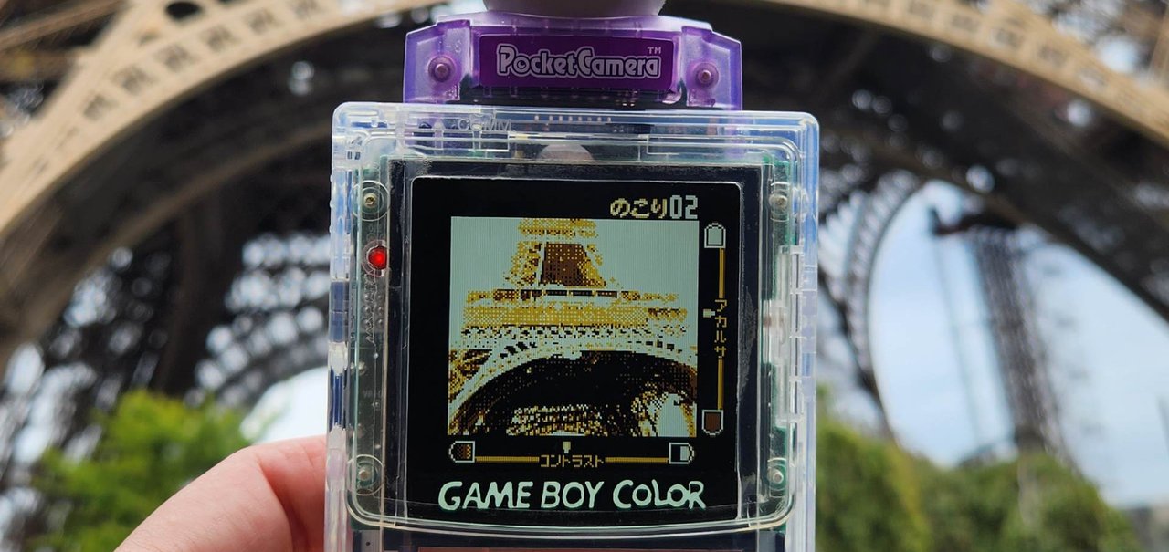 Brasileiro fotografa Paris com Game Boy Camera! Veja o resultado