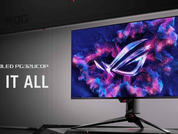 Asus lança monitor WOLED 4K com dual-mode para FHD de 480Hz
