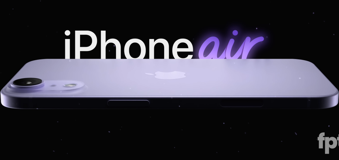 iPhone Air: youtuber revela suposto nome do celular da Apple que será lançado em 2025