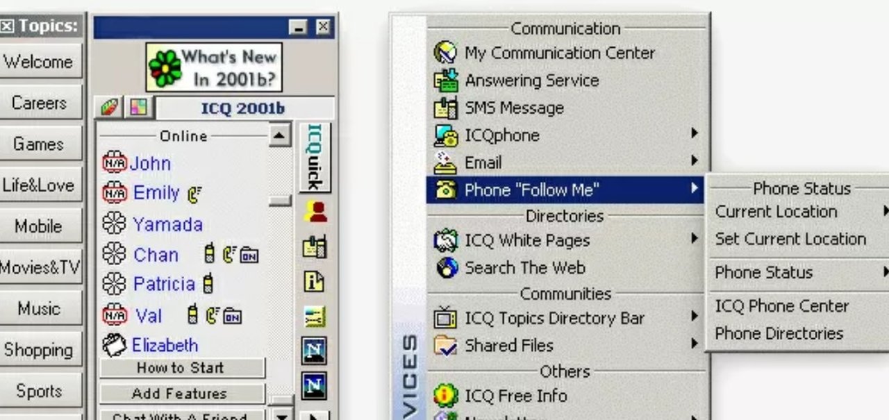 Que fim levou o ICQ, o pioneiro programa de bate-papo para computador?