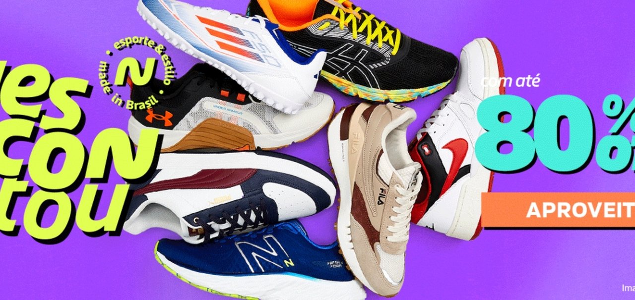 Descontou da Netshoes: veja itens Adidas, Nike, Puma e mais com até 80% OFF