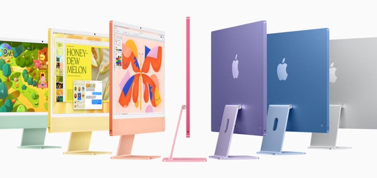 Apple anuncia iMac com processador M4, novas cores e outras melhorias