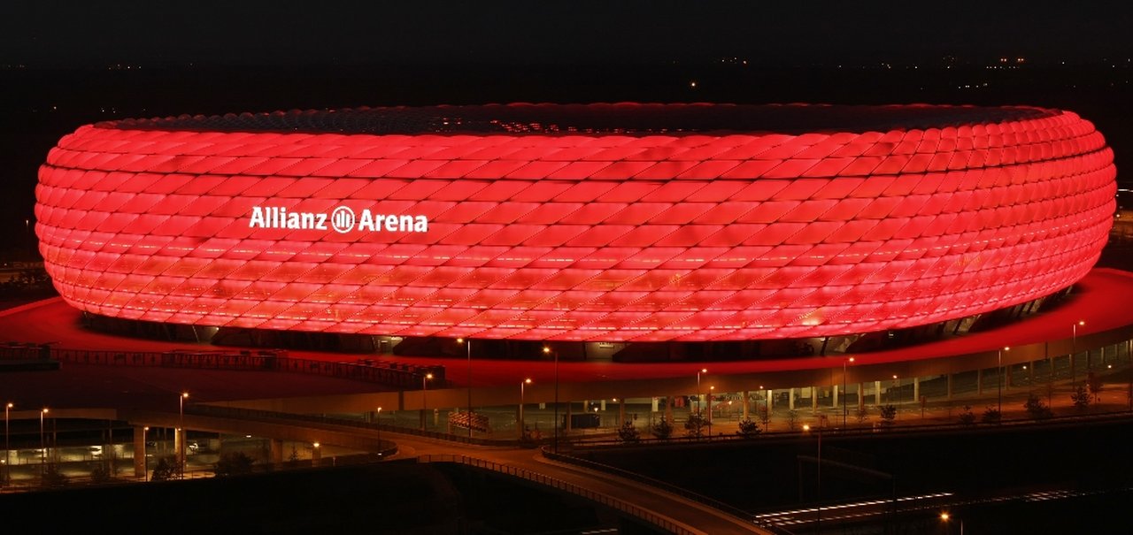 Estádio de futebol alemão vai virar um grande display com LEDs da Philips