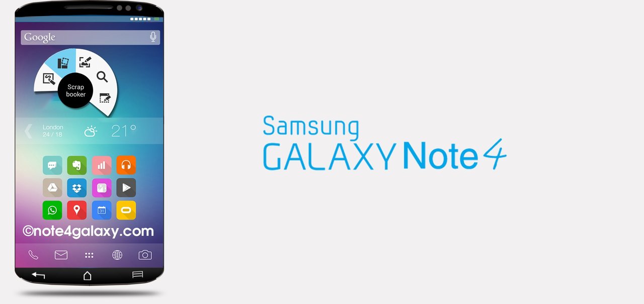 Rumor: Samsung Galaxy Note 4 será apresentado no dia 03 de setembro