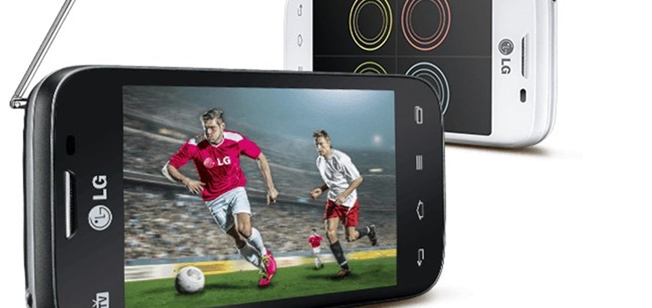 Smartphones da LG com TV digital não deixam você perder os jogos da Copa