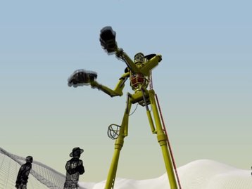 Engenheiro da NASA promete criar um robô gigante que faz malabarismo