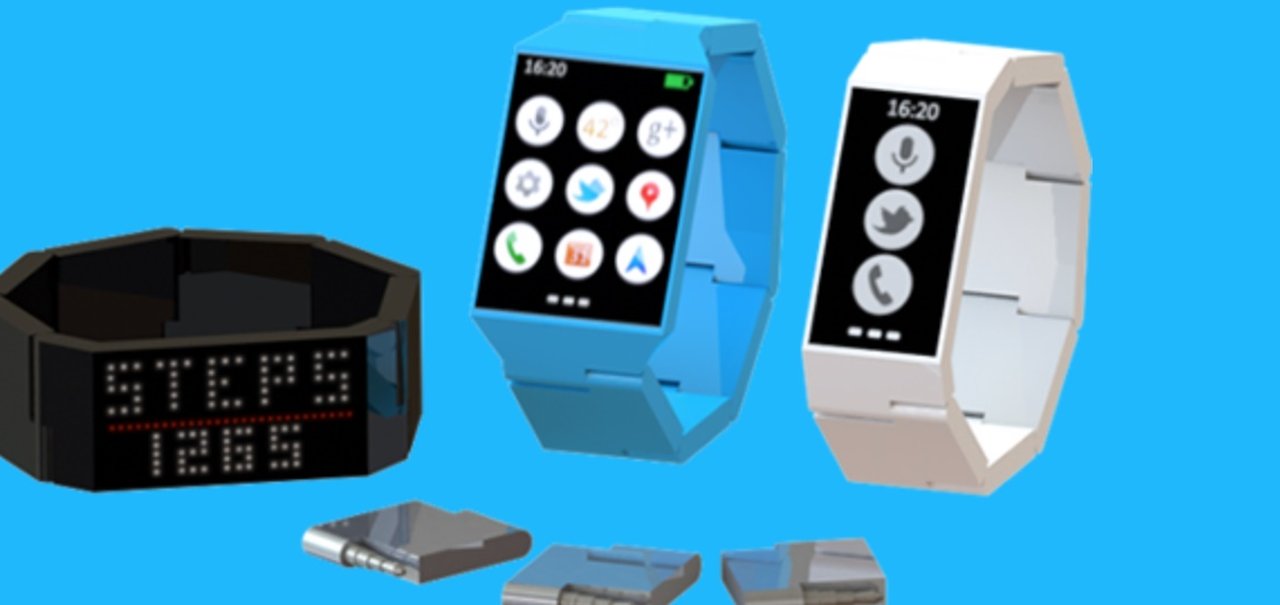 Smartwatch modular pretende "trazer o Project Ara" para os vestíveis