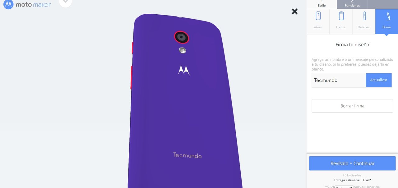 Mexicanos também poderão personalizar o Moto X