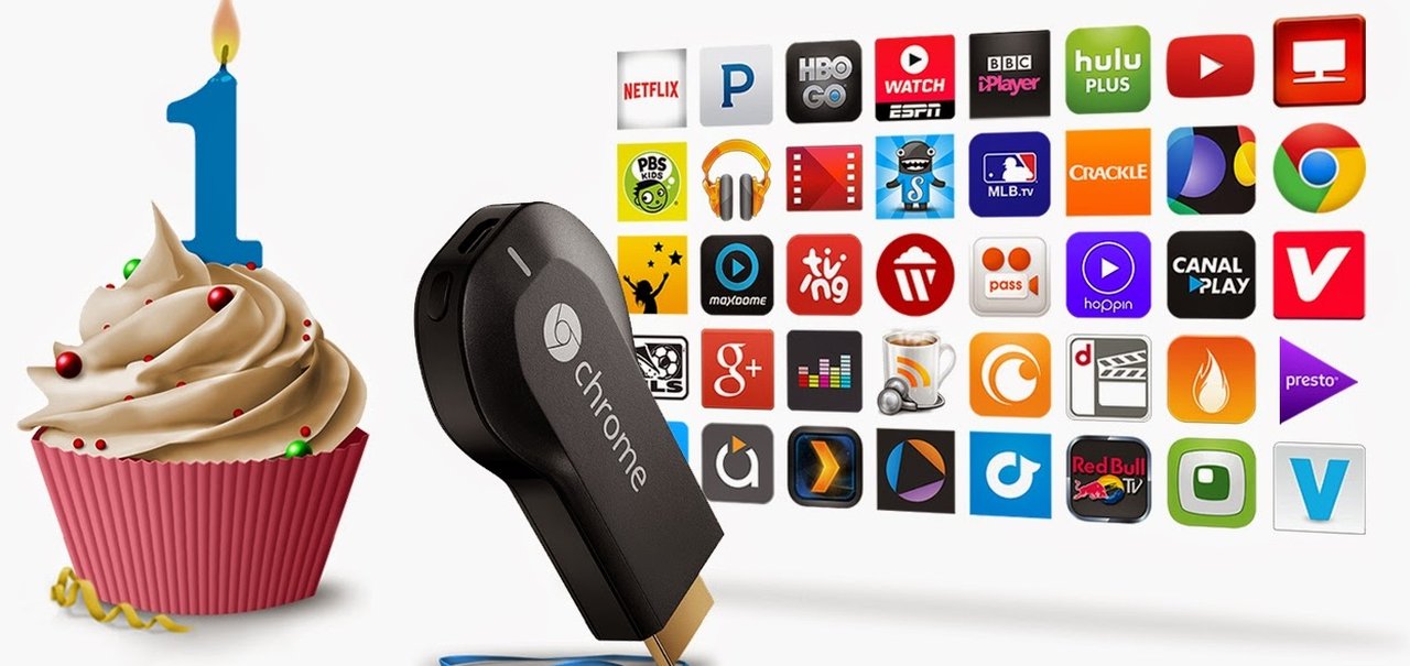 Chromecast completa 1 ano de vida com 400 milhões de transmissões