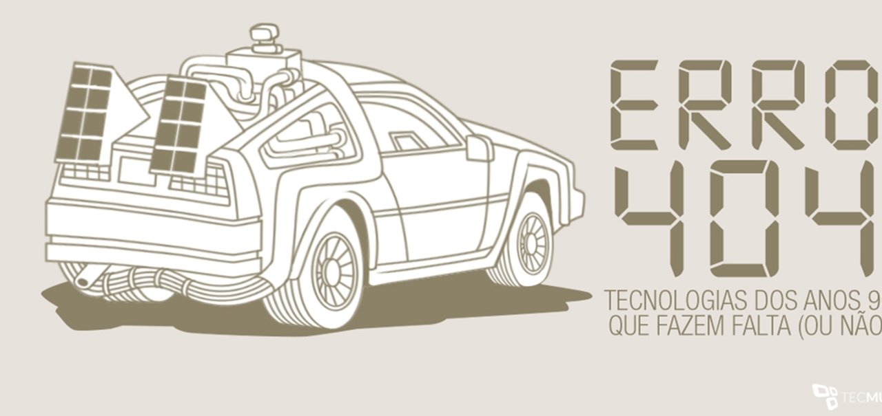 Erro 404: 6 tecnologias dos anos 90 que fazem falta (ou não) [ilustração]