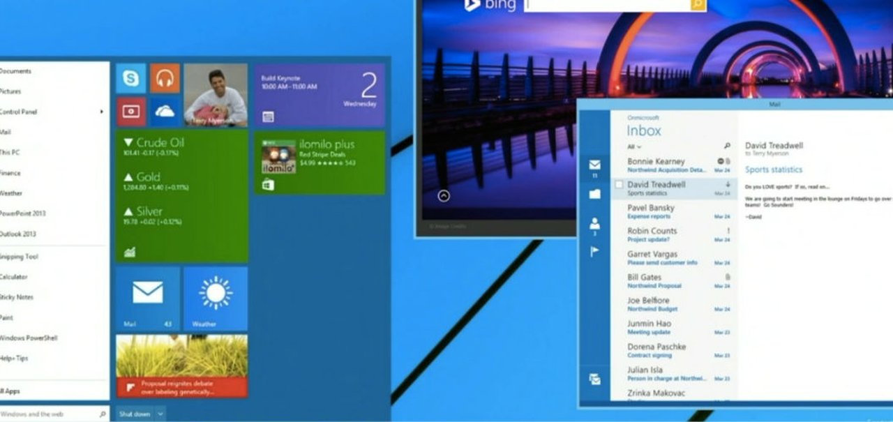 Novo Menu Iniciar virá apenas no Windows Threshold em 2015