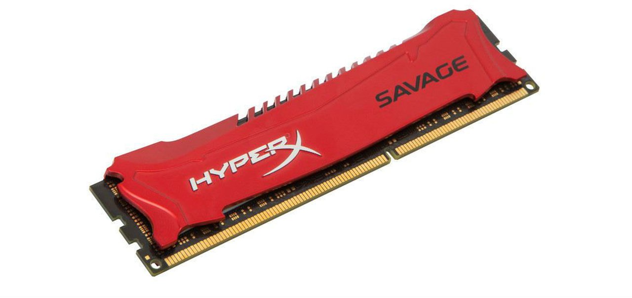 HyperX lança memória Savage nas frequências 1.600 e 2.400 MHz