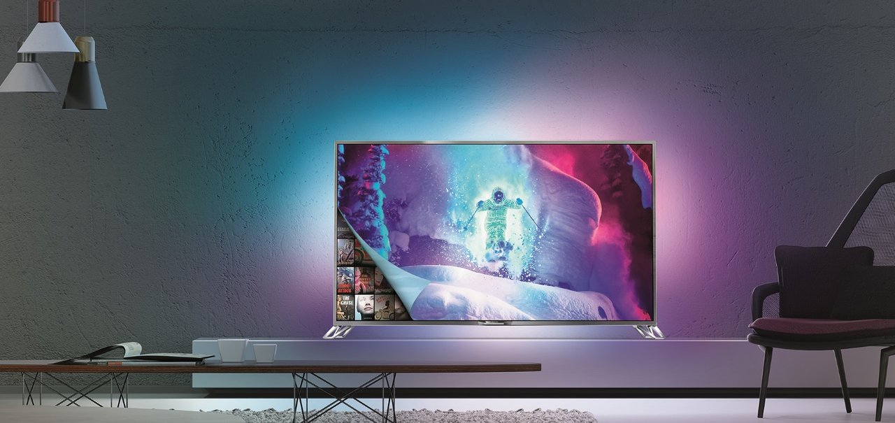 Grupo TPV apresenta novas TVs Philips 4K com sistema Android TV