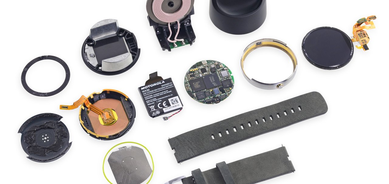 Moto 360 é considerado extremamente difícil de reparar