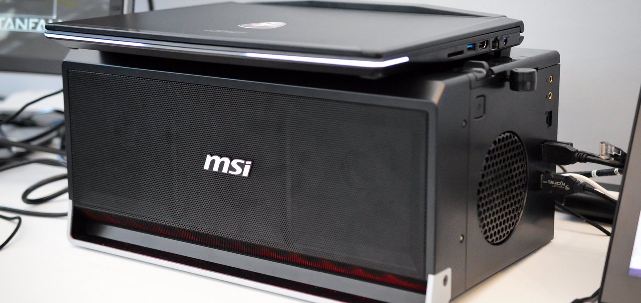 MSI GS30 Shadow: laptop possui dock opcional que aprimora seu poder