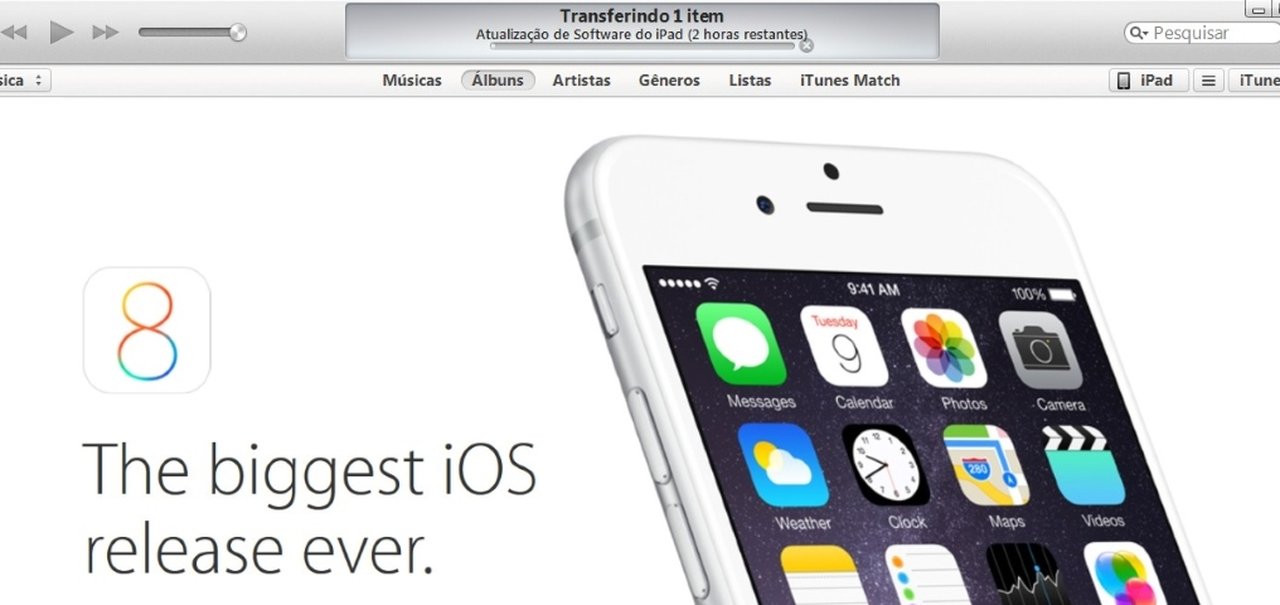iOS 8: como instalar a nova versão do sistema no seu iPhone ou iPad