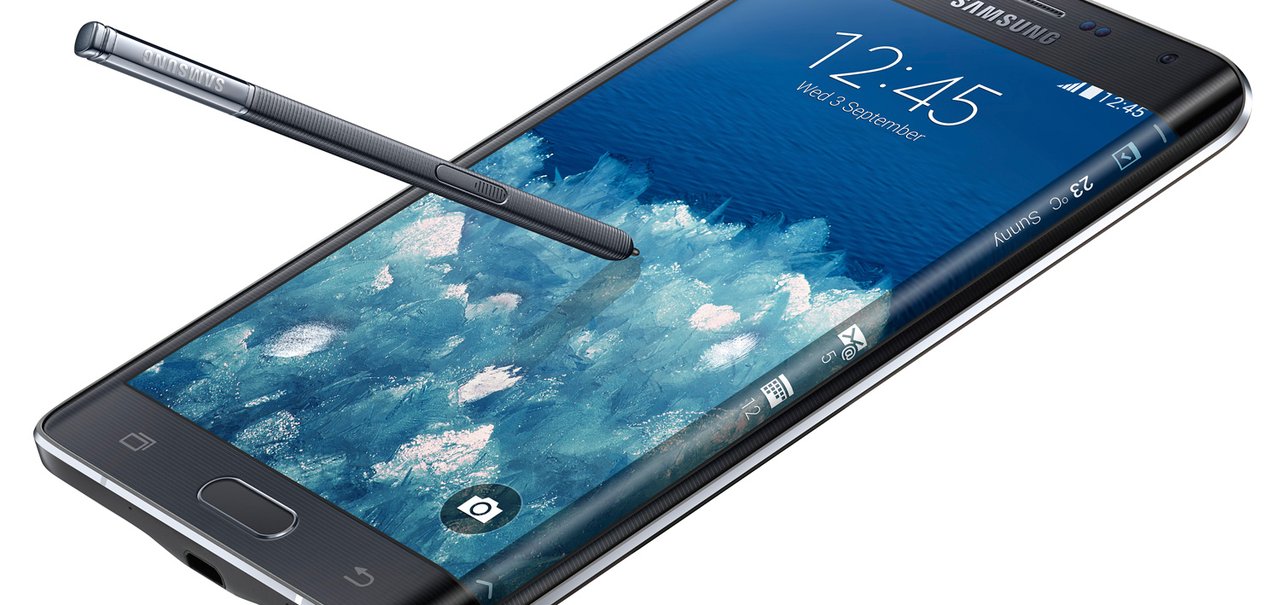 Galaxy Note Edge: dispositivo conceitual vai ser lançado de forma limitada