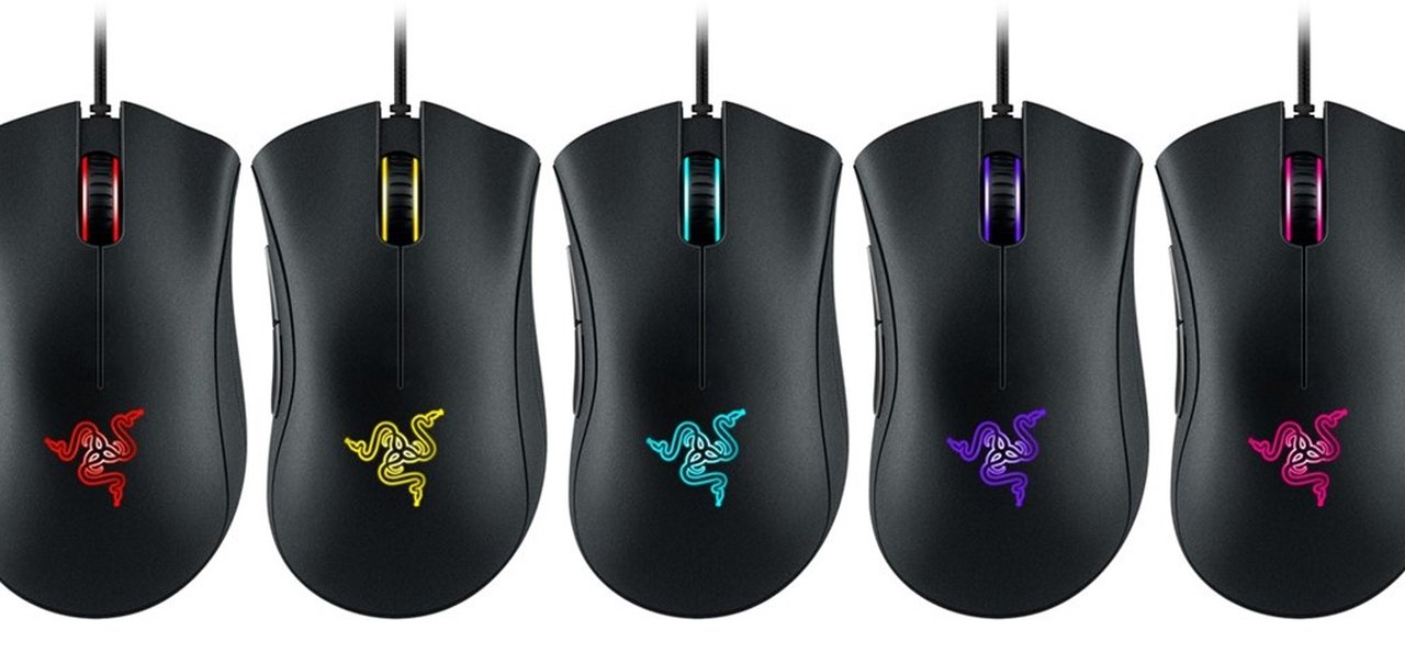 Razer DeathAdder ganha versão com novo sensor ótico e iluminação colorida