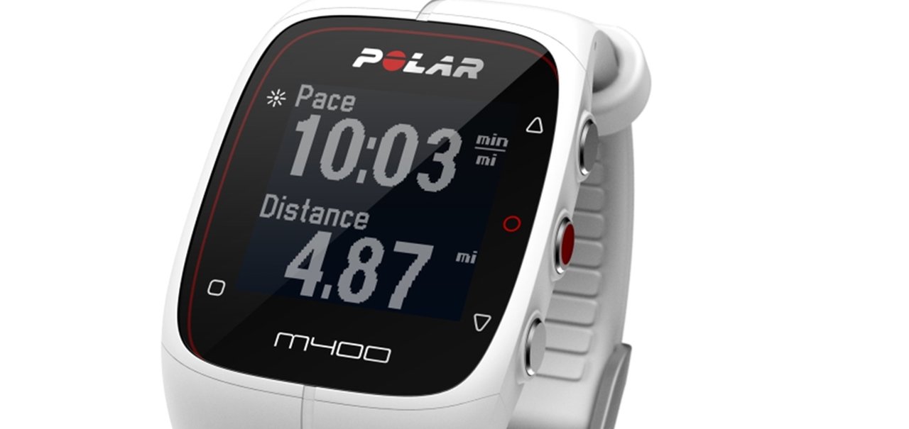 Polar lança novo GPS de pulso M400 com funções fitness