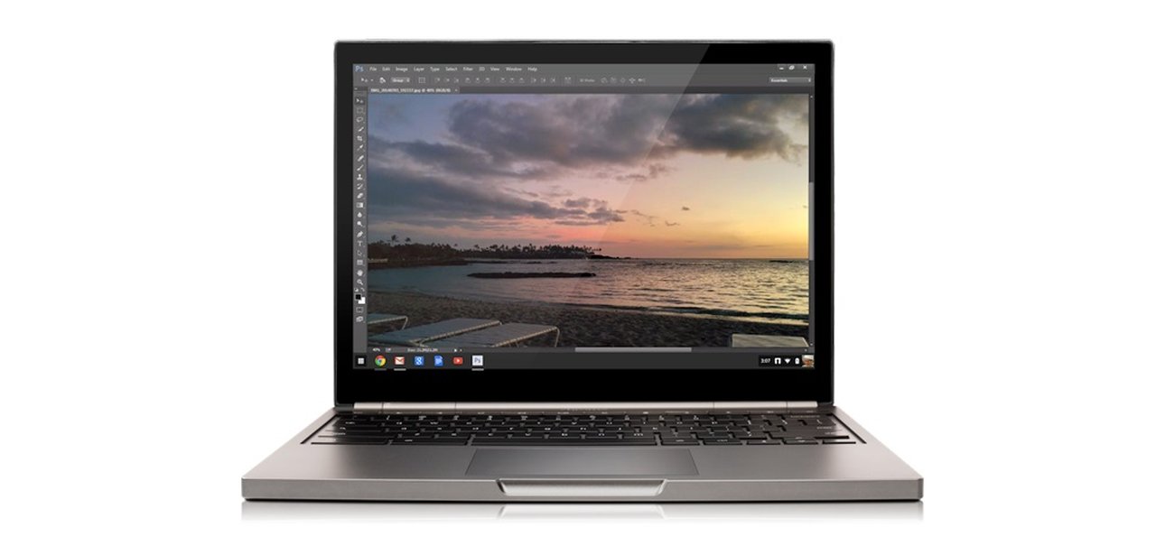 Chrome OS ganha versão "streaming" de Adobe Photoshop