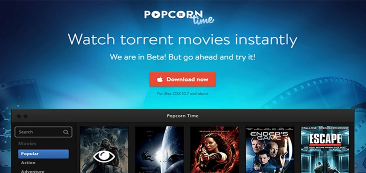 O “Netflix pirata” agora está no iOS: Popcorn Time chega ao sistema