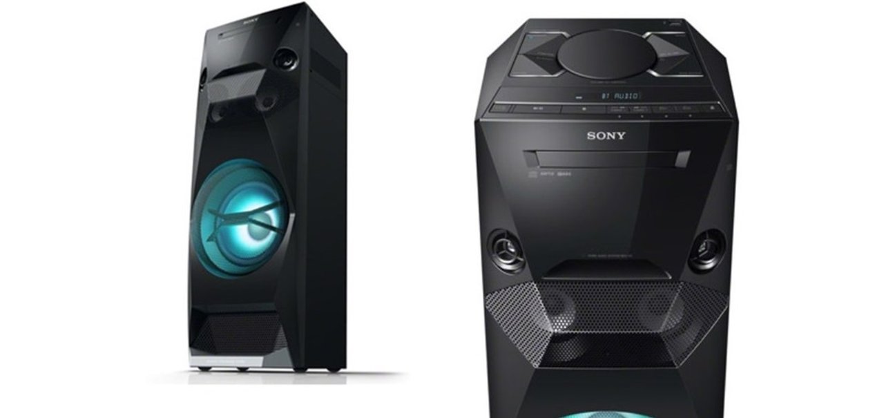 Sony lança mini system compacto MHC-V3 por R$ 1.500