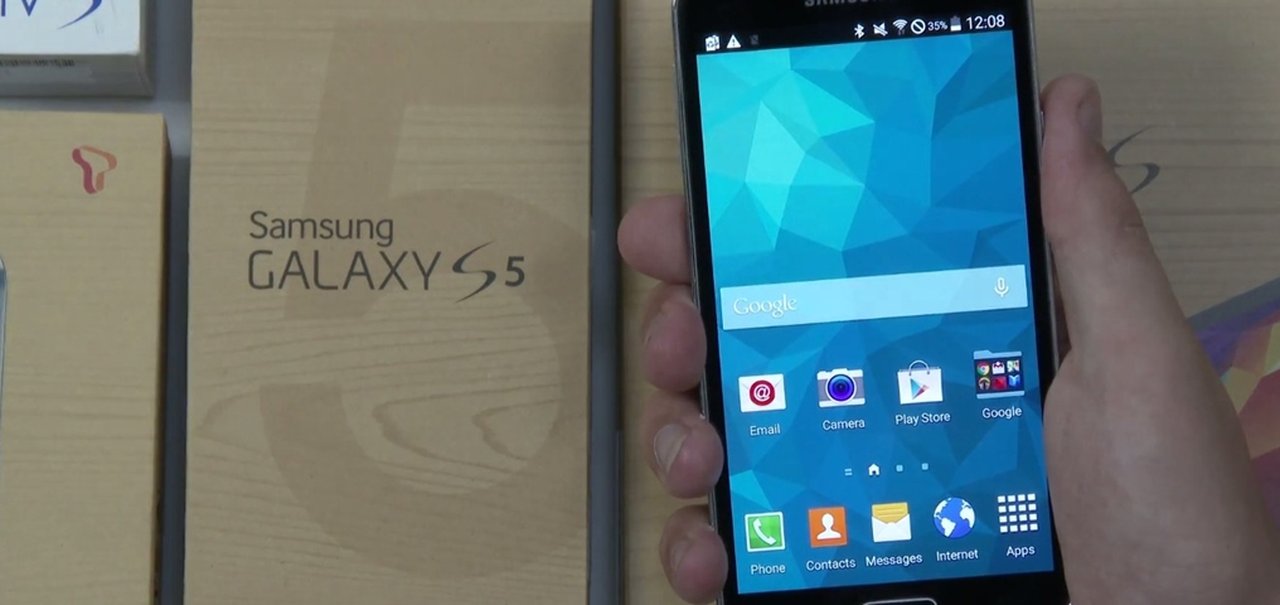 Vídeo mostra Android L com TouchWiz rodando no Galaxy S5