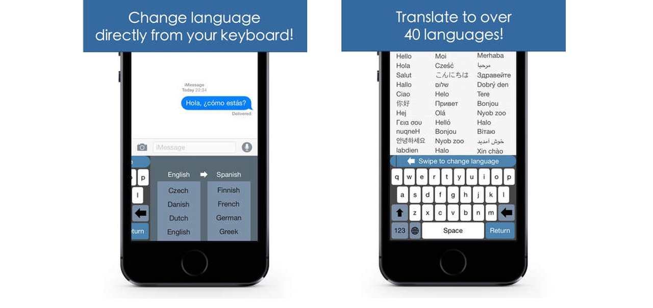 Teclado para iOS ajuda você a digitar rapidamente em outras línguas