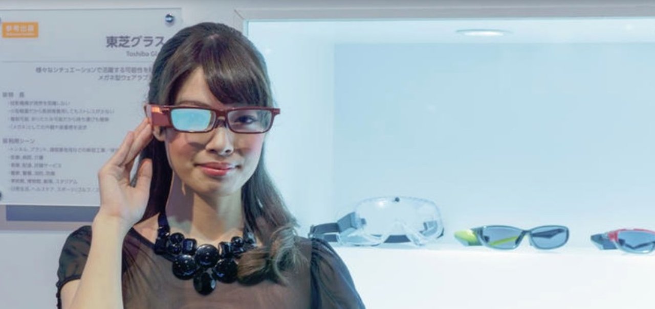 Toshiba apresenta protótipo de concorrente do Google Glass